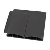 Klober Slate Grey Profile-Line Twin Plain Tile Vent - KG9861